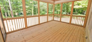 treated pine decking