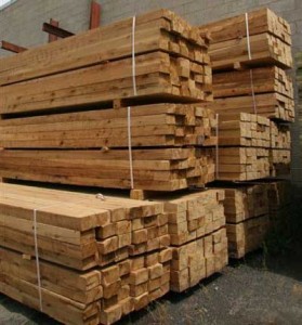 cypress fence posts
